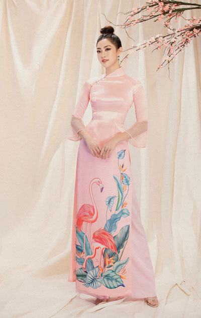 Ao dai tet on sale 2020