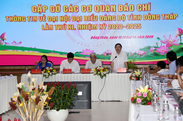Ông Lê Minh Hoan vẫn lãnh đạo Đại hội Đảng bộ tỉnh Đồng Tháp - Ảnh 4.