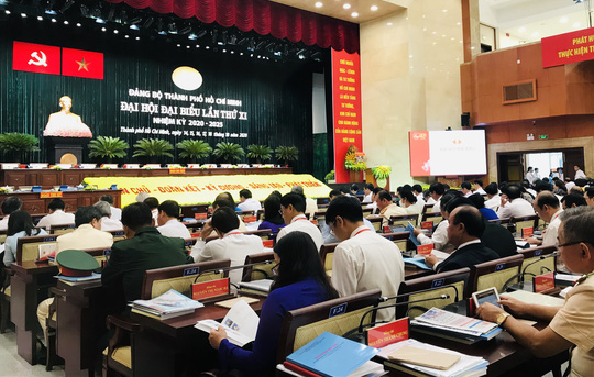 Đại hội đại biểu Đảng bộ TP HCM nhiệm kỳ 2020-2025 họp phiên trù bị - Ảnh 1.