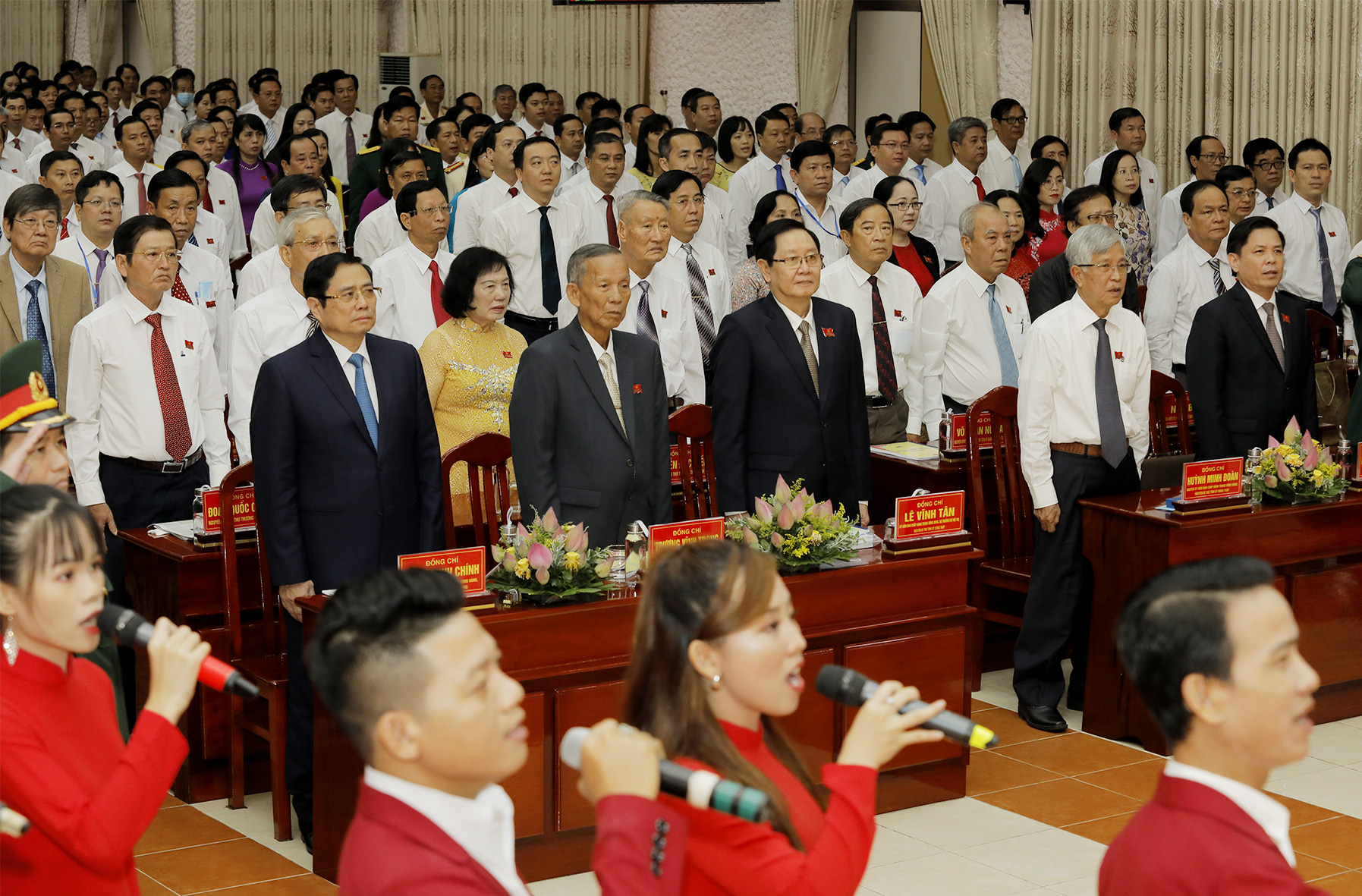 Những hình ảnh tại lễ khai mạc Đại hội Đảng bộ tỉnh Đồng Tháp - Ảnh 2.