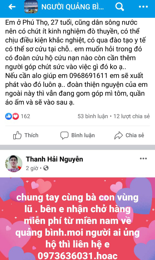 Nhà ngập tới nóc rồi, làm sao bây giờ... - Nhói lòng những dòng tin kêu cứu từ rốn lũ - Ảnh 6.