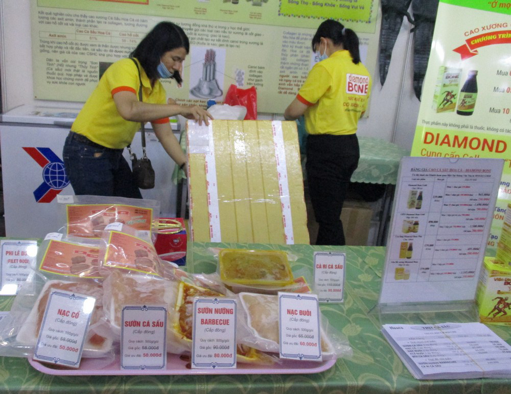 Thịt cá sấu, trái cây Thái Lan... xuất hiện tại hội chợ nông sản TP HCM - Ảnh 6.
