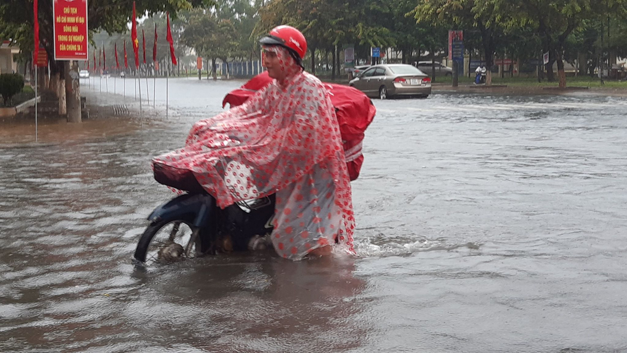 Quảng Nam mưa trắng trời, đường phố lênh láng, nhà dân tốc mái - Ảnh 11.