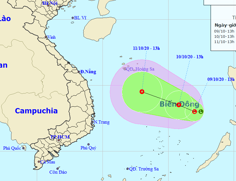 Miền Trung lại đối mặt áp thấp nhiệt đới khi đang chịu thiệt hại nặng do mưa lũ - Ảnh 2.