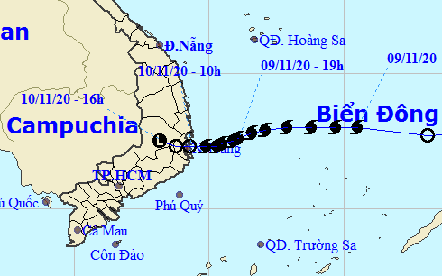 Bão số 12 còn là vùng áp thấp, mưa lớn vẫn diễn biến phức tạp - Ảnh 1.