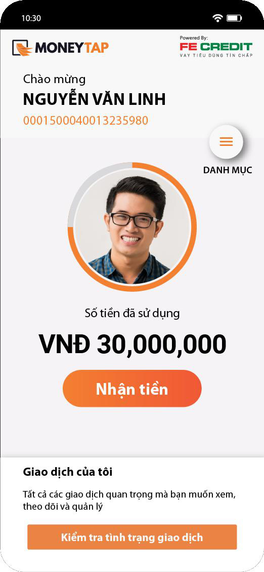 MoneyTap mang ứng dụng kết nối hạn mức tín dụng đến Việt Nam - Ảnh 1.