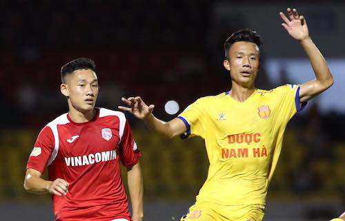 Tuyển thủ U22 lập công, U21 Nam Định ngược dòng thắng U21 Đồng Tháp - Ảnh 2.