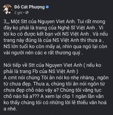 Nghệ sĩ Cát Phượng viết tâm thư xin lỗi NSND Việt Anh - Ảnh 5.