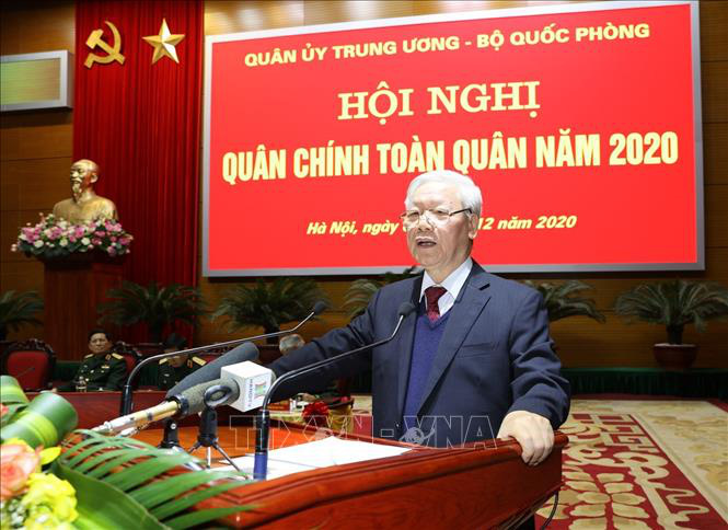 Tổng Bí thư, Chủ tịch nước: Quân đội tuyệt đối không được chủ quan, thỏa mãn - Ảnh 15.