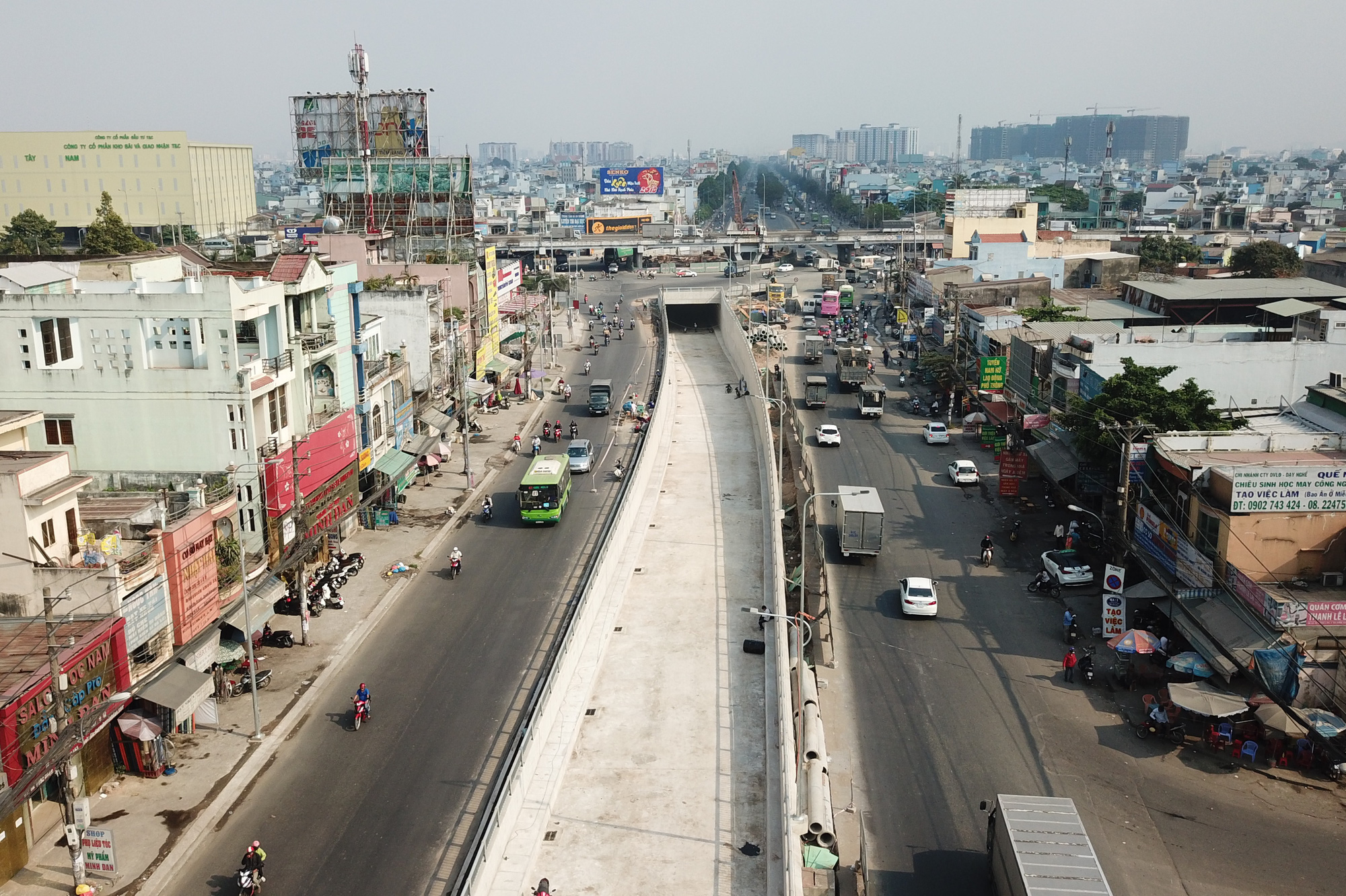 TP HCM sắp hoàn thiện nút giao 3 tầng, giảm áp lực giao thông cửa ngõ Tây Bắc - Ảnh 4.