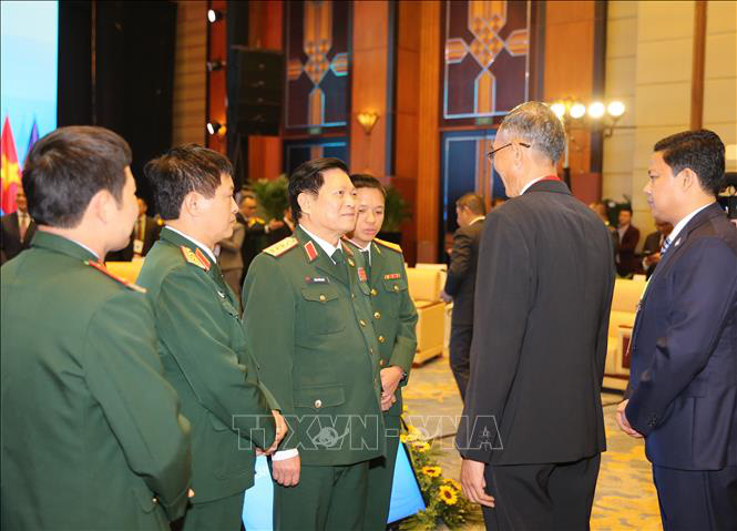 Chùm ảnh khai mạc Hội nghị hẹp Bộ trưởng Quốc phòng ASEAN tại Hà Nội - Ảnh 8.