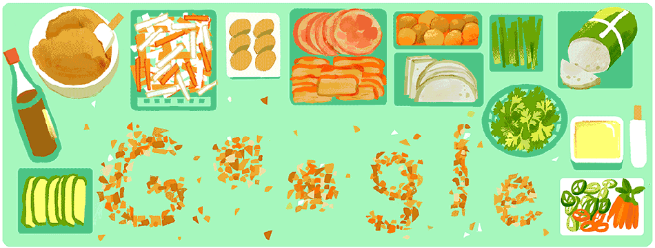Bánh mì Việt được tôn vinh trên Google Doodle - Ảnh 1.