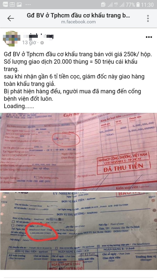 Vì sao không khởi tố vụ giám đốc Bệnh viện quận Gò Vấp bị tố đầu cơ khẩu trang? - Ảnh 1.