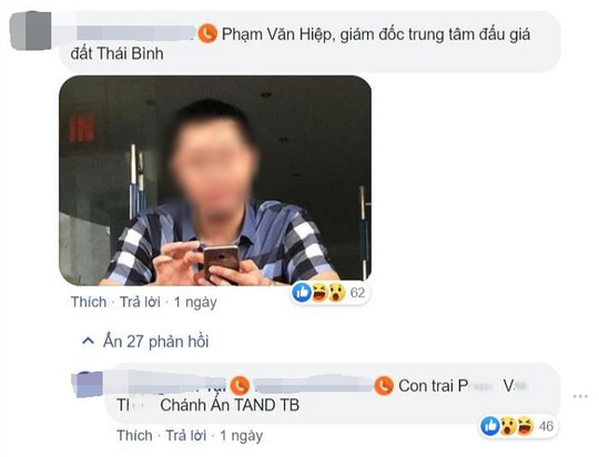 Thông tin sai sự thật 1 bị can trong vụ Đường Nhuệ là con trai Chánh án Thái Bình - Ảnh 1.