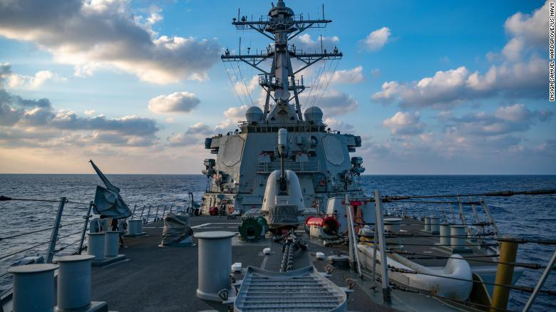 Cận cảnh các tàu chiến Mỹ thách thức Trung Quốc ở biển Đông - Ảnh 6.