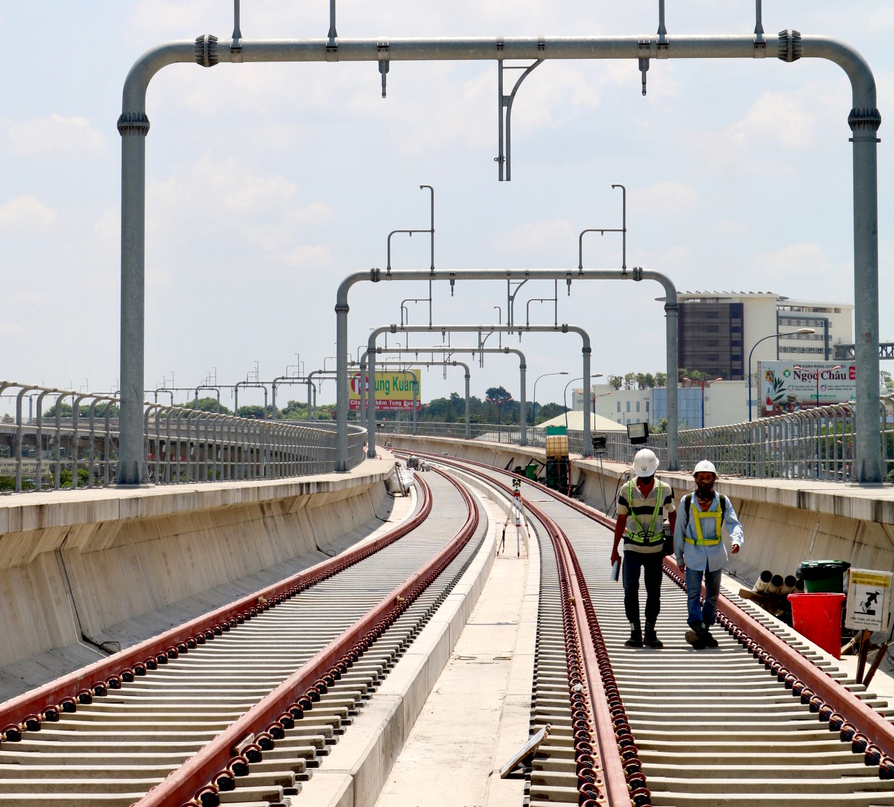 Cận cảnh Depot và ga trên cao tuyến metro Bến Thành - Suối Tiên - Ảnh 8.