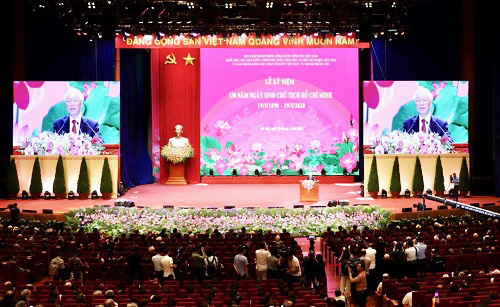 Trọng thể tổ chức Lễ Kỷ niệm 130 năm Ngày sinh Chủ tịch Hồ Chí Minh - Ảnh 7.