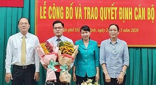 Ông Phạm Hưng Quốc Bảo giữ chức Phó Bí thư Quận ủy quận Tân Phú - Ảnh 1.