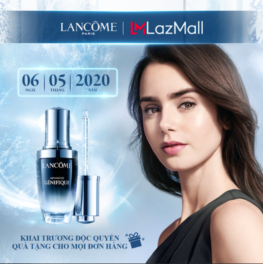 Khai trương LazMall trên Lazada, Lancôme tặng ngàn món quà giá trị - Ảnh 1.