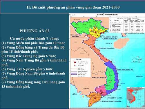 Phân chia lại các vùng kinh tế trên cả nước - Ảnh 1.