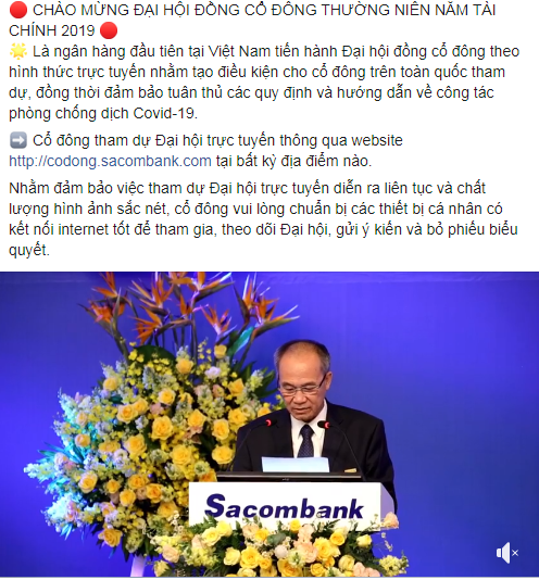 Cổ đông Sacombank lại truy vấn lãnh đạo về việc chia cổ tức - Ảnh 2.