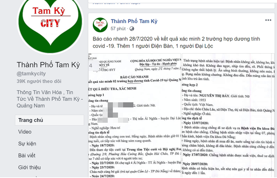Quảng Nam: Bộ chưa công bố, mạng xã hội đã lan truyền lịch trình 2 ca dương tính - Ảnh 3.