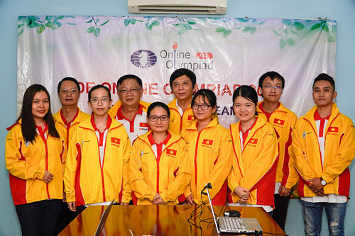 Tuyển cờ vua Việt Nam sẩy chân ở Olympiad online - Ảnh 1.