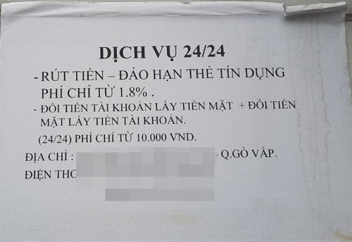 Méo mó giao dịch thẻ tín dụng - Ảnh 2.