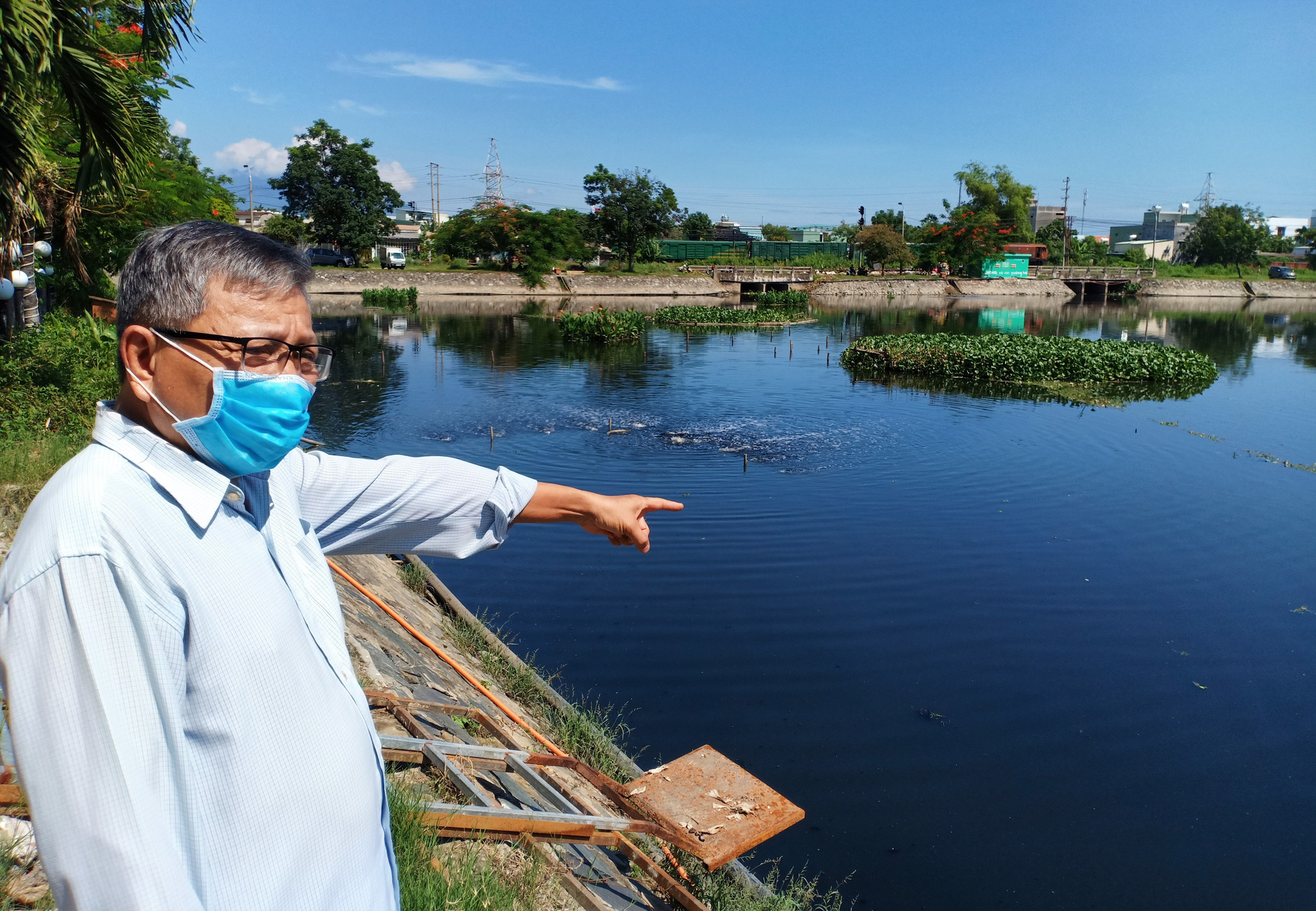 Đà Nẵng:   Hồ Bàu Trảng đang tái ô nhiễm nghi do có công ty lén xả thải? - Ảnh 4.