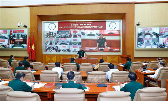 Quân ủy Trung ương tổng kết công tác kiểm tra và thi hành kỷ luật Đảng - Ảnh 2.