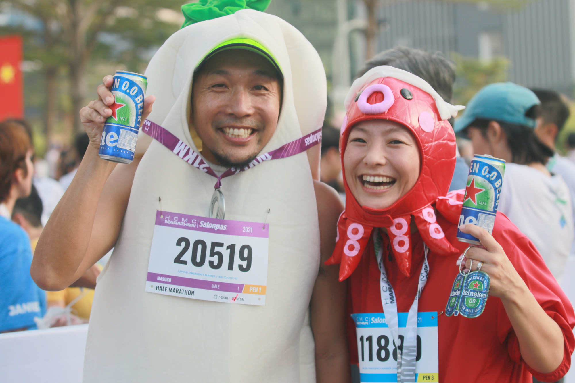 Nhà vô địch leo núi hạ sơn đăng quang Marathon TP HCM - Ảnh 7.