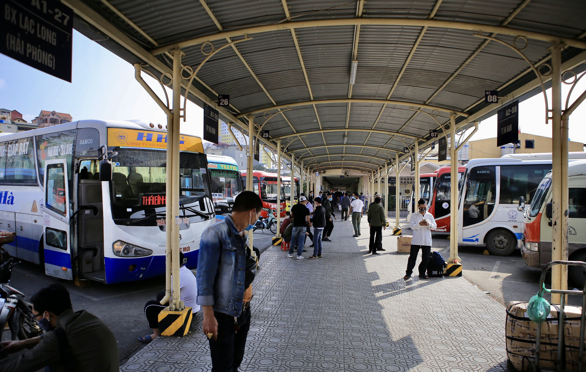 Bến xe khách vắng tanh trong những ngày cao điểm Tết Nguyên đán Tân Sửu 2021 - Ảnh 8.
