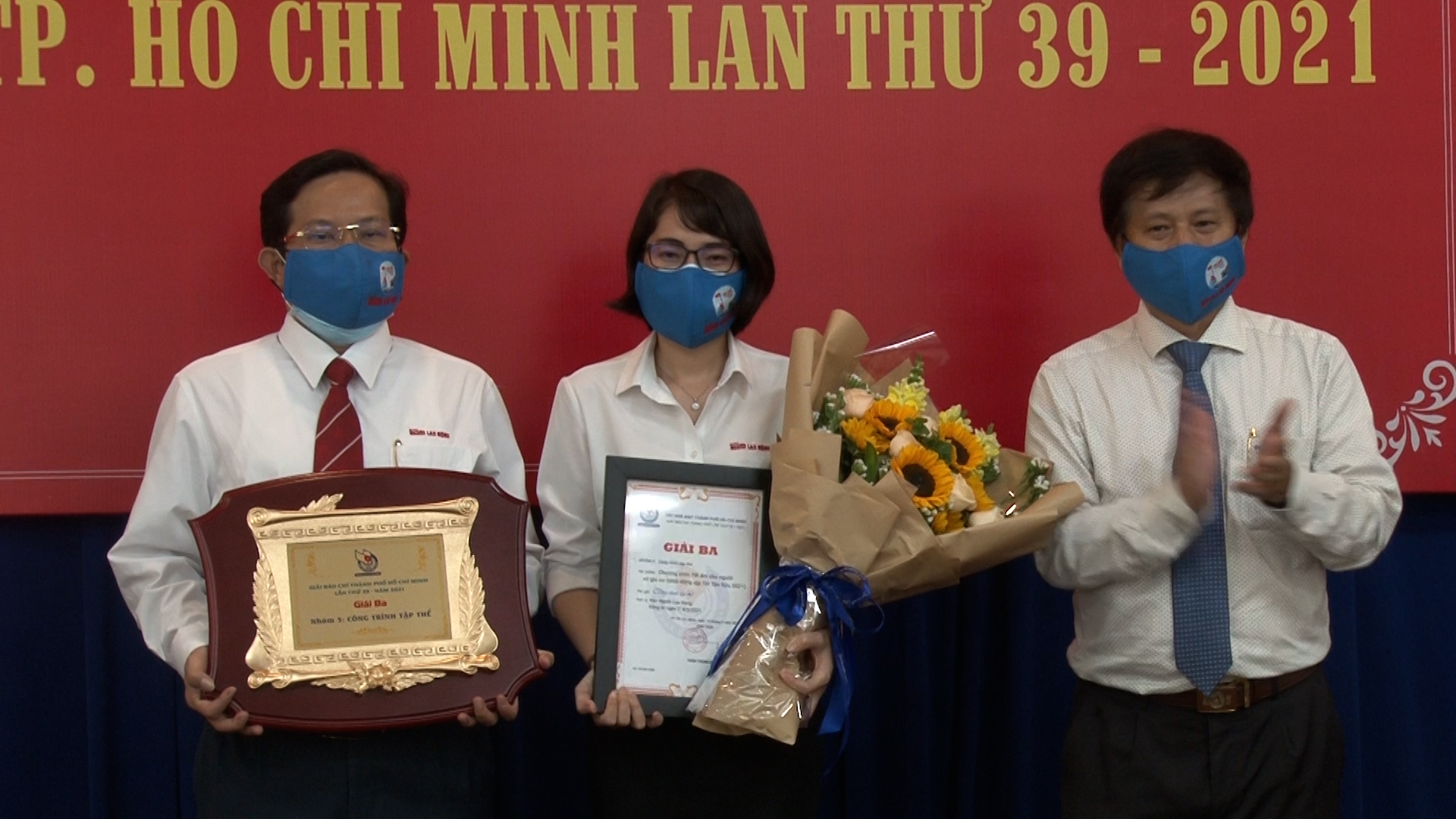Báo Người Lao Động nhận 8 Giải Báo chí TP HCM lần thứ 39