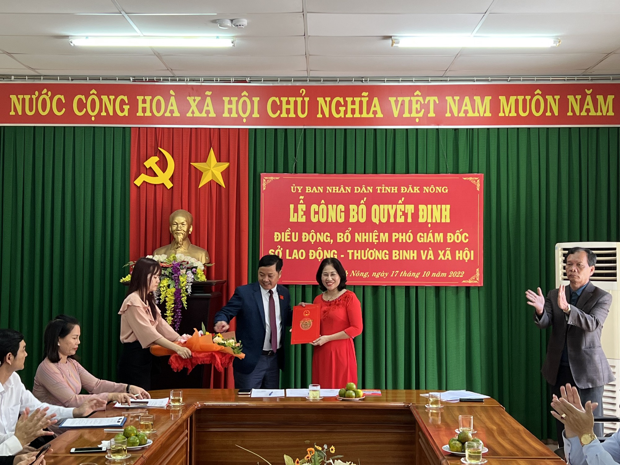 Phó giám đốc Sở xin thôi việc ngay lễ công bố quyết định bổ nhiệm