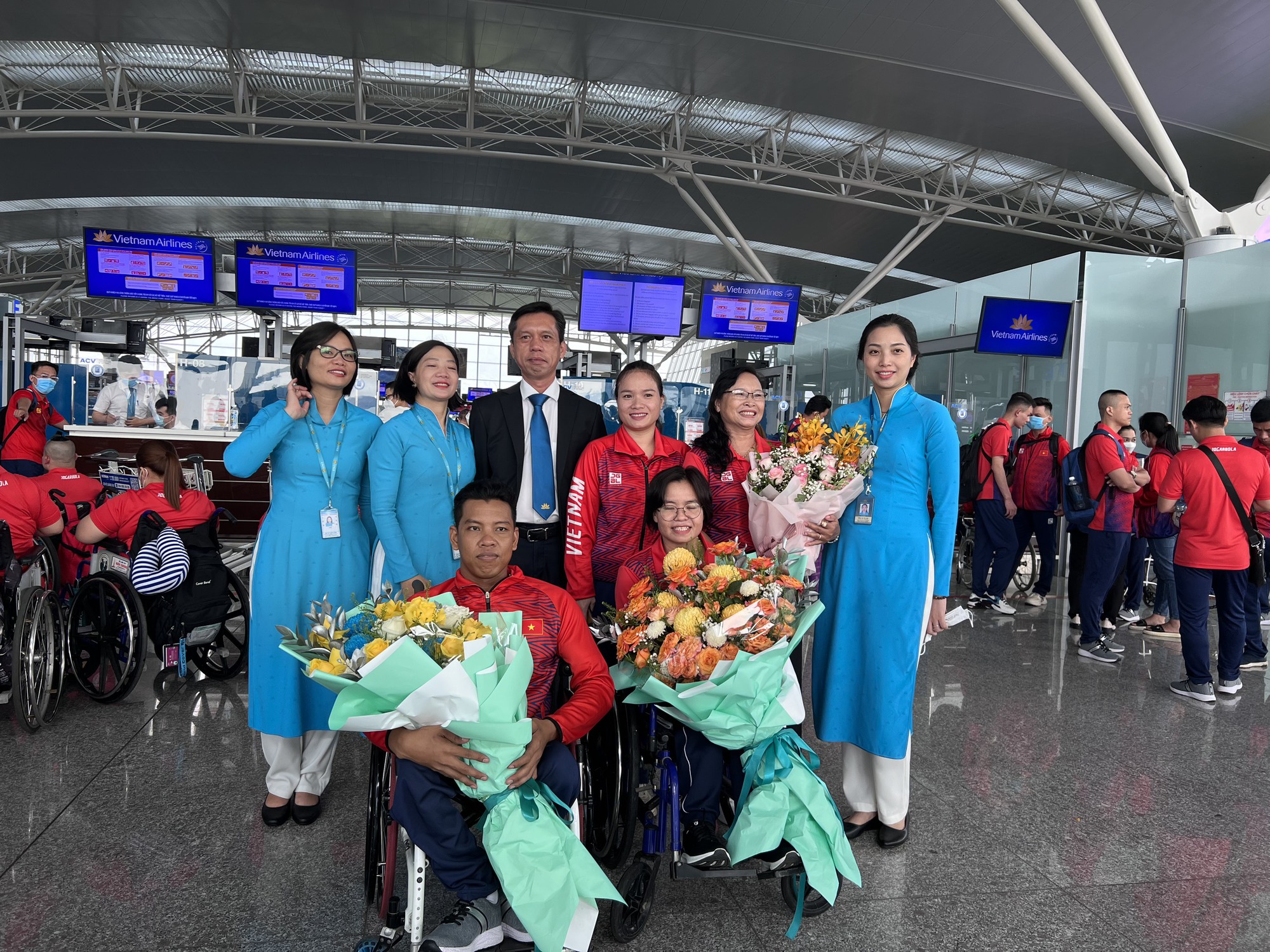 Đoàn Việt Nam lên đường dự ASEAN Para Games 11 - Ảnh 3. Đoàn Việt Nam lên đường dự ASEAN Para Games 11 - Ảnh 3.