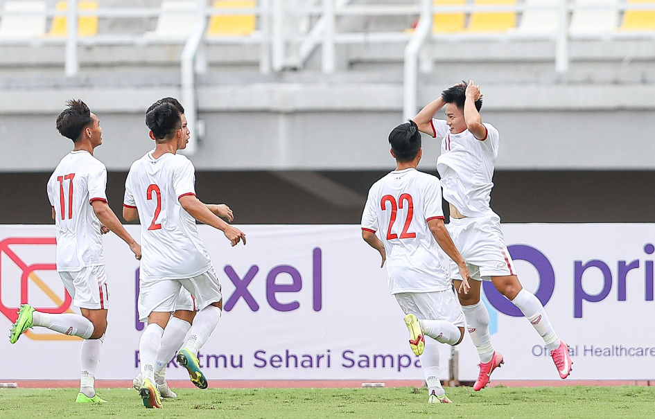 U20 Việt Nam toàn thắng 2 lượt trận - Ảnh 1. U20 Việt Nam toàn thắng 2 lượt trận - Ảnh 1.