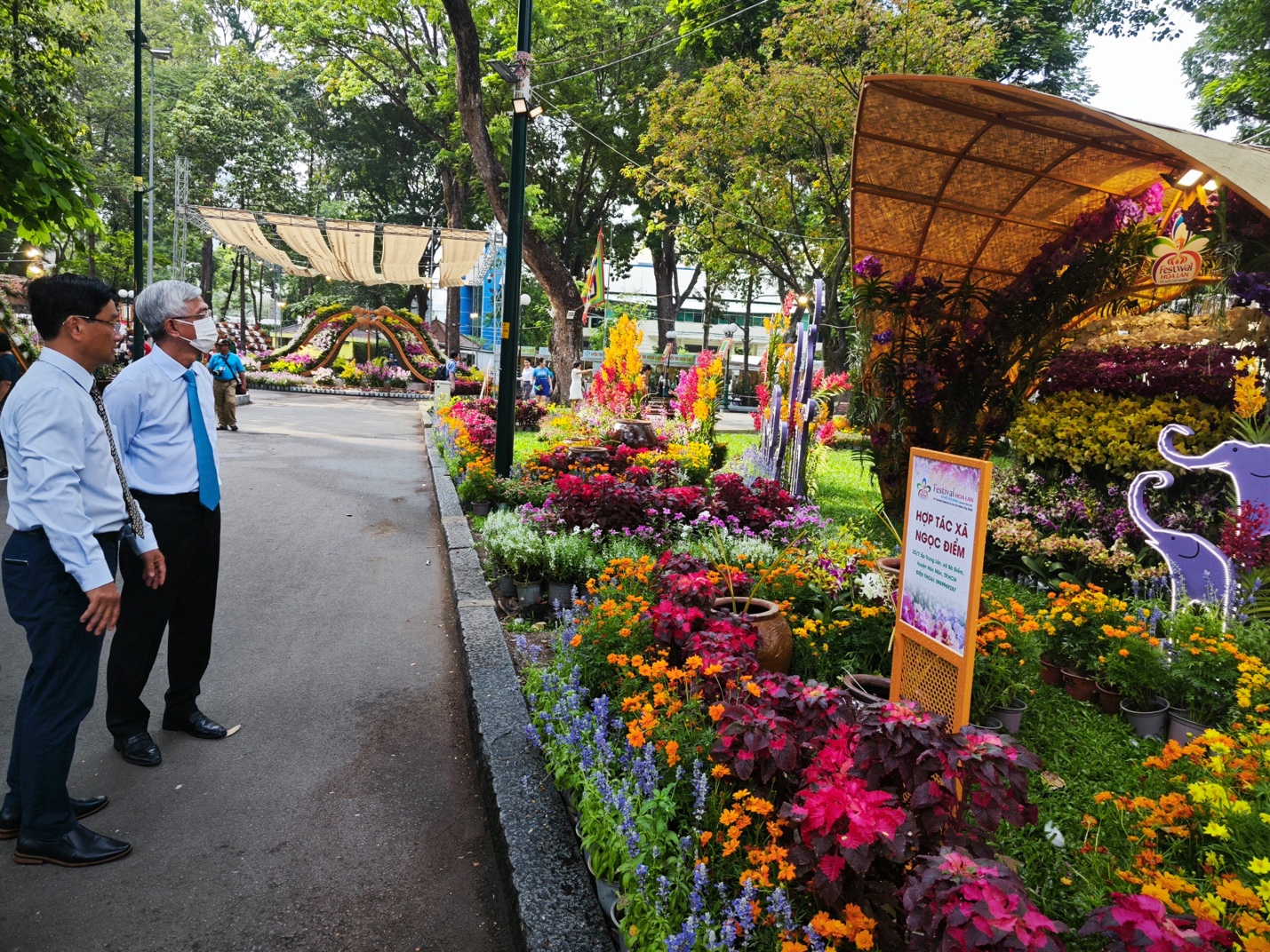 Mãn nhãn tại Festival Hoa lan TP HCM lần II