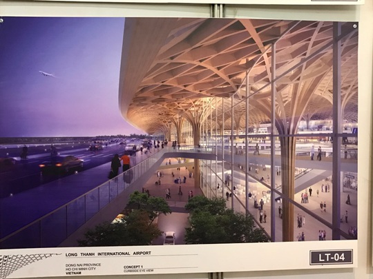 Công bố 9 phương án kiến trúc sân bay Long Thành để lấy ý kiến - Ảnh 1.