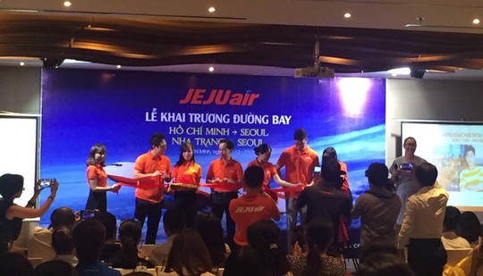 JejuAir tăng tần suất 5 chuyến bay/ngày từ Việt Nam đến Seoul - Ảnh 1.