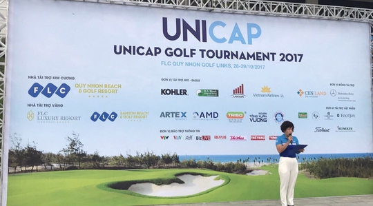 Giải Unicap chính thức khai mạc tại FLC Quy Nhơn Golf Links - Ảnh 1.