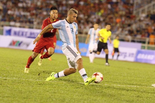 U20 Việt Nam - Argentina 1-4: Đức Chinh ghi bàn danh dự - Ảnh 4.