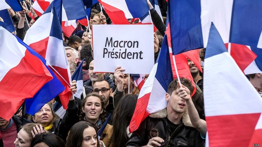Ông Macron thắng cử tổng thống Pháp - Ảnh 5. Ông Macron thắng cử tổng thống Pháp - Ảnh 5.
