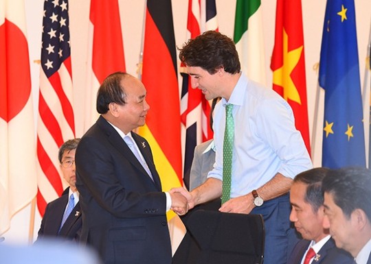 Thủ tướng Canada Justin Trudeau thăm chính thức Việt Nam - Ảnh 1.