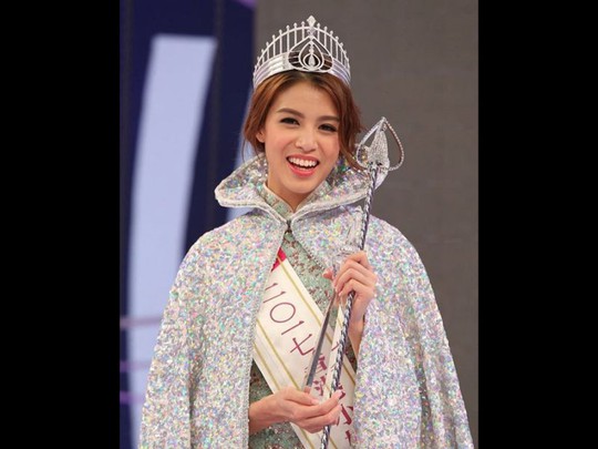 Cận cảnh nhan sắc Tân Hoa hậu Hồng Kông 2017 - Ảnh 1.