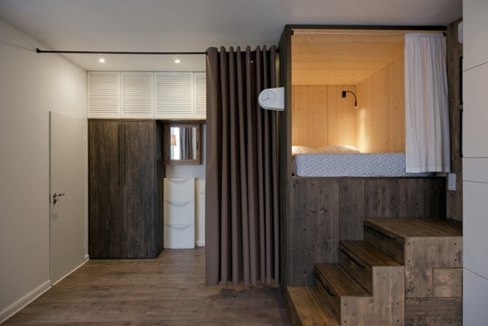 Căn hộ 35 m2 siêu đẹp với hộp ngủ tiết kiệm diện tích - Ảnh 4.