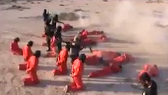 Tay súng IS bị hành quyết tập thể ở Libya - Ảnh 4.