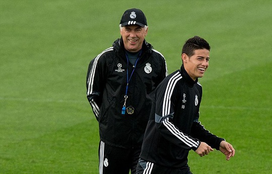 James Rodriguez rời Real Madrid - Ảnh 2. James Rodriguez rời Real Madrid - Ảnh 2.