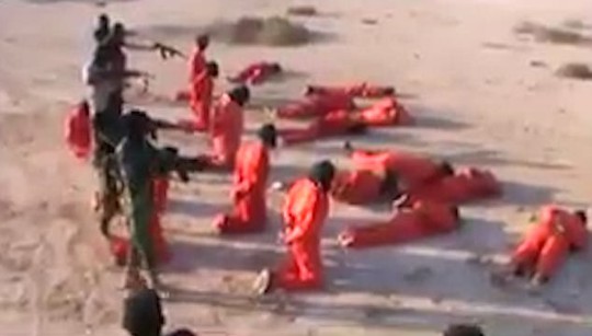 Tay súng IS bị hành quyết tập thể ở Libya - Ảnh 3.