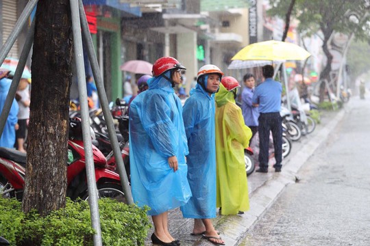 APEC 2017: Người dân Đà Nẵng đội mưa xem quái thú - Ảnh 10.