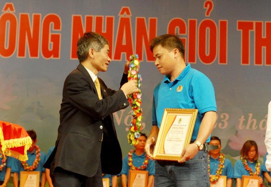 Tuyên dương 100 công nhân giỏi thủ đô - Ảnh 1.